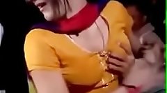 Salwar boob press