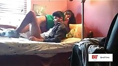 Indian brother and sister enjoying sex when no one was at home. Love the romance between them