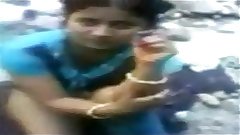 DESI INDIAN VILLAGE CHEATING GIRL FUCKING BROTHER FRIEND FUCK outdoor