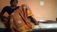 indian cheating maid  Mani Aunty shows pussy ass my cock is study