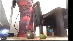 indian horny amateur  laxmi  aunty show boobs and pussy doing masturbating web cam