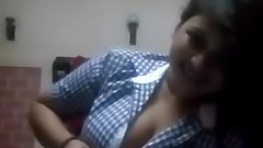 Delhi College Girl Stripping For Boyfriend