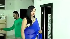 Beautiful Bhabhi in saree doing hot sex with other man